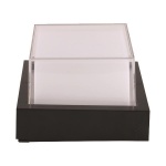 ΑΠΛΙΚΑ ΤΟΙΧΟΥ ΤΕΤΡΑΓΩΝΗ LED 12W 160X160X100 3000K IP65 ΜΑΥΡΗ PRO ARTE ILLUMINA