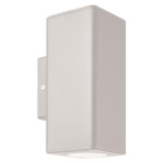 ΑΠΛΙΚΑ ΤΟΙΧΟΥ ΤΕΤΡΑΓΩΝΗ UP-DOWN ΠΛΑΣΤΙΚΗ GU10 ΛΕΥΚΗ ARTE ILLUMINA