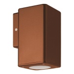 ΑΠΛΙΚΑ ΤΟΙΧΟΥ ΤΕΤΡΑΓΩΝΗ DOWN ΠΛΑΣΤΙΚΗ GU10 ΑΝΤΙΚΕ ΧΑΛΚΟΥ ARTE ILLUMINA