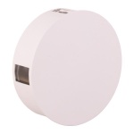 ΦΩΤΙΣΤΙΚΟ ΤΟΙΧΟΥ ΣΤΡΟΓΓΥΛΟ LED 3X4W Φ140X45 3000K IP44 ΛΕΥΚΟ PLUS ARTE ILLUMINA