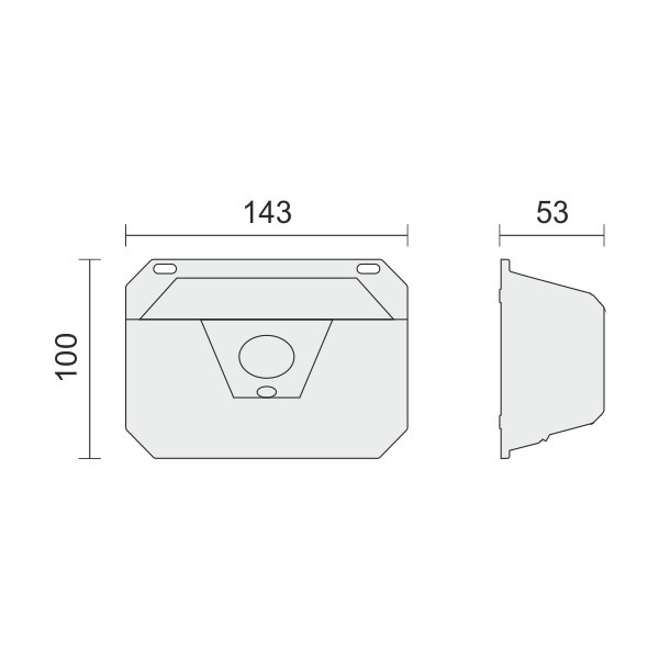 ΗΛΙΑΚΟ ΦΩΤΙΣΤΙΚΟ ΤΟΙΧΟΥ LED ΜΕ ΑΙΣΘΗΤΗΡΑ PIR 2W 6000K - Image 2