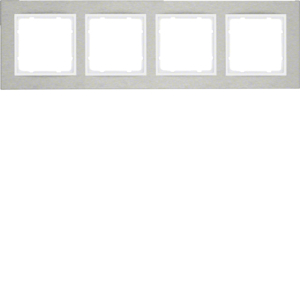 10243609_MD01_NORMAL_212840_187 B.ΠΛΑΙΣΙΟ 4Θ. ΟΡΙΖΟΝΤΙΟ INOX ΛΕΥΚΟ B.7 - Image 1