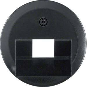 140701_MD01_NORMAL_217244_187 B.ΠΛΑΚΙΔΙΟ RJ11/RJ45 ΜΑΥΡΟ 1930/GLAS - Image 1