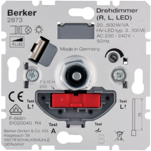 2873_MD01_NORMAL_219255_187 B.ΡΥΘΜΙΣΤΗΣ ΦΩΤ.LED ΕΠΑΓΩΓ.Μ/Σ 230V/12V - Image 1