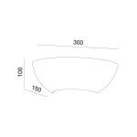 ΓΥΨΙΝΟ ΕΠΙΤΟΙΧΟ Φ/Σ1XΕ27 HERLO 30x15x10,2CM - Image 3