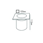 ΣΠΟΤ ΔΑΠΕΔΟΥ Νο7372 GU10 35W ΤΕΤΡ - Image 2