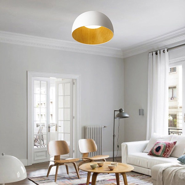 ΠΛΑΦΟΝΙΕΡΑ LED 20W Φ35*H20CM 3 CCT ΜΑΥΡΟ ARTE ILLUMINA MOONLIGHT - Image 2