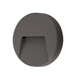 ΦΩΤΙΣΤΙΚΟ ΤΟΙΧΟΥ SLIM LED 3W IP65 230V 4000K Φ135mm ΓΡΑΦΙΤΗΣ PRO ARTE ILLUMINA - Image 2