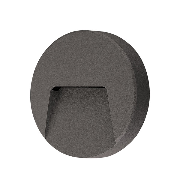 ΦΩΤΙΣΤΙΚΟ ΤΟΙΧΟΥ SLIM LED 3W IP65 230V 4000K Φ135mm ΓΡΑΦΙΤΗΣ PRO ARTE ILLUMINA - Image 2