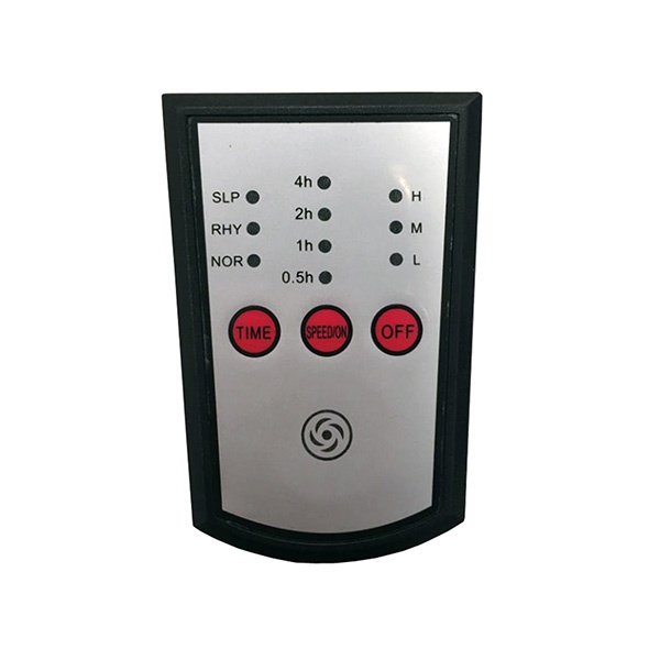 ΑΝΕΜΙΣΤΗΡΑΣ ΒΙΟΜΗΧΑΝΙΚΟΣ ΜΕΤΑΛΛΙΚΟΣ ΤΟΙΧΟΥ ΜΑΥΡΟΣ ΜΕ ΚΟΝΤΡΟΛ Φ66 180W - Image 2