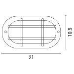 ΚΑΡΑΒΟΧΕΛΩΝΑ ΑΛΟΥΜΙΝΙΟΥ Ε27 ΓΚΡΙ ARTE ILLUMINA - Image 2