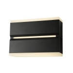 ΑΠΛΙΚΑ ΤΟΙΧΟΥ LED 12W 3000K IP54 180X126X50mm ΜΑΥΡΟ ARTE ILLUMINA