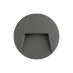 ΦΩΤΙΣΤΙΚΟ ΤΟΙΧΟΥ SLIM LED 3W IP65 230V 4000K Φ135mm ΓΡΑΦΙΤΗΣ PRO ARTE ILLUMINA