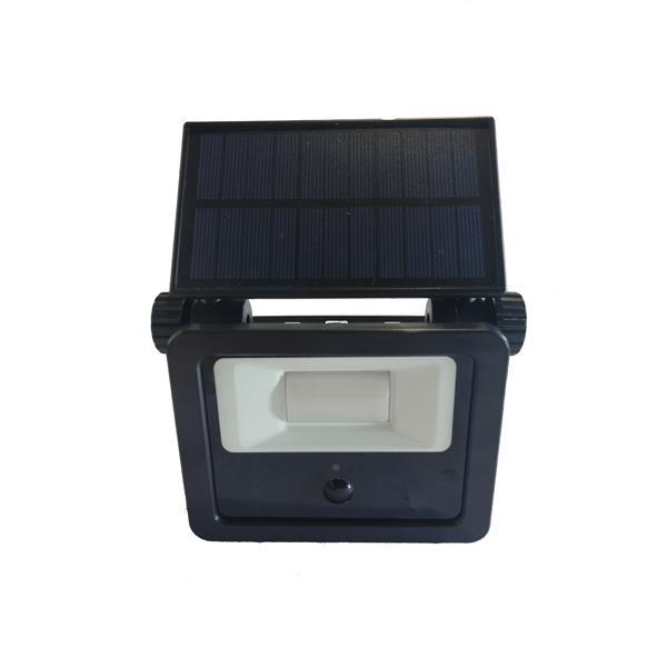 9bc77fb054f84c36a56bf3927e4c8f78 ΑΠΛΙΚΑ ΜΕ ΗΛΙΑΚΟ PANEL & ΑΝΙΧΝΕΥΤΗ ΚΙΝΗΣΗΣ 8W 850LM 148X40X180mm 3CCT ΜΑΥΡΗ ARTE ILLUMINA - Image 1