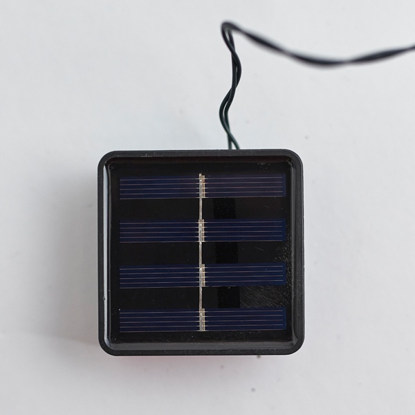 ΣΕΙΡΑ, 80 LED 5mm, ΜΕ ΑΚΡΥΛΙΚΗ ΕΠΕΚΤΑΣΗ, ΗΛΙΑΚΟ ΣΥΛΛΕΚΤΗ ΜΕ ΑΙΣΘΗΤΗΡΑ ΦΩΤΟΣ, 8 ΠΡΟΓΡΑΜΜΑΤΑ, ΠΡΑΣΙΝΟ PVC ΚΑΛΩΔΙΟ, ΚΟΚΚΙΝΟ ΚΑΙ ΠΡΑΣΙΝΟ LED ANA 10cm, ΠΡΟΕΚΤΑΣΗ ΠΑΡΟΧΗΣ 1m, ΙΡ44 - Image 3