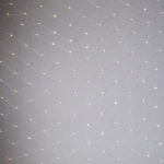 ΔΙΧΤΥ, 150 MINI MILKY LED, 27V ΜΕΤΑΣΧΗΜΑΤΙΣΤΗ, ΣΤΑΘΕΡΟ, ΔΙΑΦΑΝΟ ΠΛΑΚΕ ΧΑΛΚΙΝΟ ΚΑΛΩΔΙΟ, ΘΕΡΜΟ ΛΕΥΚΟ LED (H250 x W200cm), ΠΡΟΕΚΤΑΣΗ ΠΑΡΟΧΗΣ 5m, IP44 - Image 3