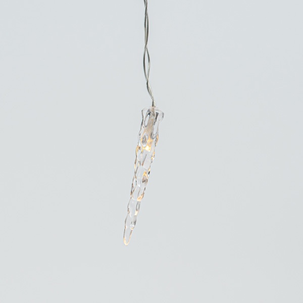 ΒΡΟΧΗ, 96 LED 5mm, 16 ΣΤΑΛΑΚΤΙΤΕΣ 9.5cm, 31V ΜΕΤΑΣΧΗΜΑΤΙΣΤΗΣ, 8 ΠΡΟΓΡΑΜΜΑΤΑ & ΜΝΗΜΗ, 4 ΕΠΕΚΤΑΣΕΙΣ ΕΩΣ 3 ΣΕΤ, ΔΙΑΦΑΝΟ PVC ΚΑΛΩΔΙΟ, ΘΕΡΜΟ ΛΕΥΚΟ LED (H80 x W300cm, 6/7/5), ΠΡΟΕΚΤΑΣΗ ΠΑΡΟΧΗΣ 3m, IP44 - Image 3