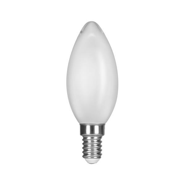 eccff6cacbc04ec2ae4ae64a6699cd1c ΛΑΜΠΑ LED ΚΕΡΙ CROSSED FILAMENT 6.5W E14 4000K 220-240V MILKY - Image 1
