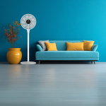 ΑΝΕΜΙΣΤΗΡΑΣ ΜΕ ΟΡΘΟΣΤΑΤΗ DC ΜΟΤΕΡ Φ40 25W ΛΕΥΚΟΣ ΜΕ ΚΟΝΤΡΟΛ - Image 2