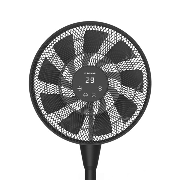 ΑΝΕΜΙΣΤΗΡΑΣ ΟΡΘΟΣΤΑΤΗΣ DC ΜΟΤΕΡ Φ40 25W ΜΑΥΡΟΣ ΜΕ ΚΟΝΤΡΟΛ - Image 2