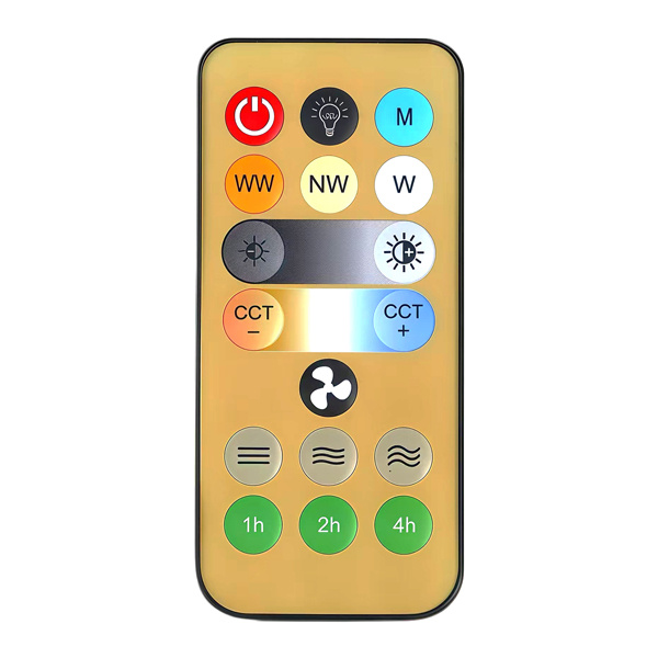 ΑΝΕΜΙΣΤΗΡΑΣ-ΦΩΤΙΣΤΙΚΟ Φ42 ΜΕ 4 ΛΕΥΚΕΣ ΚΑΙ 4 ΧΡΩΜΑ ΞΥΛΟΥ ΦΤΕΡΩΤΕΣ 22W ΒΙΔΩΤΟΣ ΣΕ Ε27 - Image 2