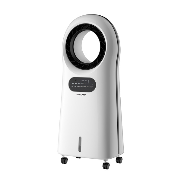 AIR COOLER ΛΕΥΚΟ ΧΩΡΙΣ ΦΤΕΡΩΤΕΣ RGB ΦΩΣ ΜΕ ΚΟΝΤΡΟΛ ΚΑΙ ΙΟΝΙΣΤΗ 3,5L 110W - Image 2