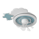 ΑΝΕΜΙΣΤΗΡΑΣ ΟΡΟΦΗΣ ΠΑΙΔΙΚΟΣ ΑΕΡΟΠΛΑΝΑΚΙ ΜΠΛΕ 15W ΜΕ LED ΦΩΣ 65W ΚΑΙ ΚΟΝΤΡΟΛ - Image 2