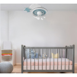 ΑΝΕΜΙΣΤΗΡΑΣ ΟΡΟΦΗΣ ΠΑΙΔΙΚΟΣ ΑΕΡΟΠΛΑΝΑΚΙ ΜΠΛΕ 15W ΜΕ LED ΦΩΣ 65W ΚΑΙ ΚΟΝΤΡΟΛ - Image 3