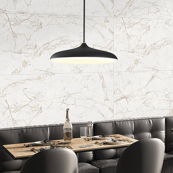 ΦΩΤΙΣΤΙΚΟ ΚΡΕΜΑΣΤΟ ΜΟΝΟΦΩΤΟ LED 10W ΜΑΥΡΟ Φ25*H6CM, 3 CCT ARTE ILLUMINA SATURN - Image 2