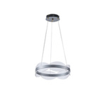 ΦΩΤΙΣΤΙΚΟ ΚΡΕΜΑΣΤΟ ΑΚΡΥΛΙΚΟ ΣΤΡΟΓΓΥΛΟ LED 48W 4320Lm 3000K Φ400mm ΑΣΗΜΙ ARTE ILLUMINA TORINO - Image 2