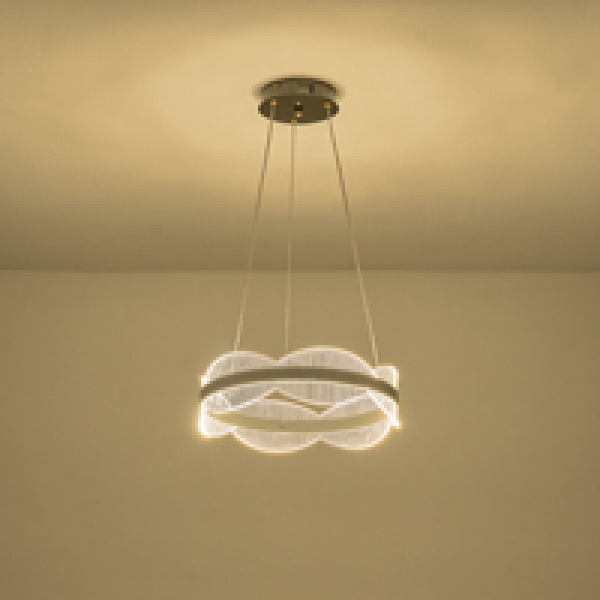 ΦΩΤΙΣΤΙΚΟ ΚΡΕΜΑΣΤΟ ΑΚΡΥΛΙΚΟ ΣΤΡΟΓΓΥΛΟ LED 48W 4320Lm 3000K Φ400mm ΑΣΗΜΙ ARTE ILLUMINA TORINO - Image 3