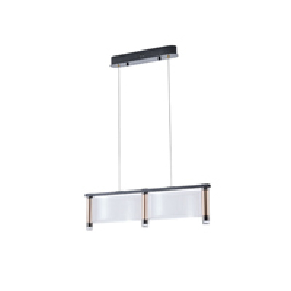 ΦΩΤΙΣΤΙΚΟ ΚΡΕΜΑΣΤΟ ΑΚΡΥΛΙΚΟ LED 2Χ16W 3024Lm 3000K 600X270X175mm ΓΑΛΛΙΚΟ ΧΡΥΣΟ ARTE ILLUMINA RAVENA - Image 2