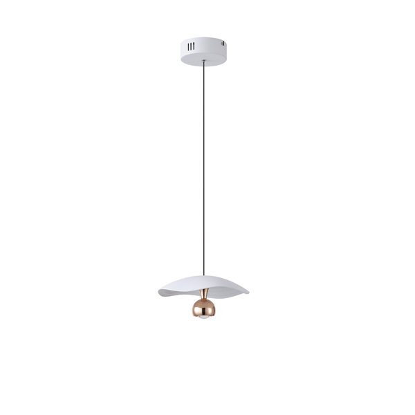 ΦΩΤΙΣΤΙΚΟ ΚΡΕΜΑΣΤΟ ΑΛΟΥΜΙΝΙΟ LED 8W 400Lm 3000K Φ230mm ΧΡΥΣΟ ARTE ILLUMINA ENIGMA - Image 2