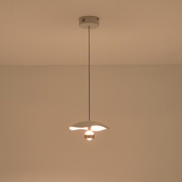 ΦΩΤΙΣΤΙΚΟ ΚΡΕΜΑΣΤΟ ΑΛΟΥΜΙΝΙΟ LED 8W 400Lm 3000K Φ230mm ΧΡΥΣΟ ARTE ILLUMINA ENIGMA - Image 3