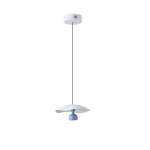 ΦΩΤΙΣΤΙΚΟ ΚΡΕΜΑΣΤΟ ΑΛΟΥΜΙΝΙΟ LED 8W 400Lm 3000K Φ230mm ΜΠΛΕ ARTE ILLUMINA ENIGMA - Image 2