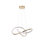 ΦΩΤΙΣΤΙΚΟ ΚΡΕΜΑΣΤΟ ΑΛΟΥΜΙΝΙΟ LED 30W 2000Lm 3000K Φ60mm ΧΡΥΣΟ ARTE ILLUMINA VENUS - Image 2
