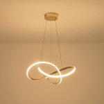 ΦΩΤΙΣΤΙΚΟ ΚΡΕΜΑΣΤΟ ΑΛΟΥΜΙΝΙΟ LED 30W 2000Lm 3000K Φ60mm ΧΡΥΣΟ ARTE ILLUMINA VENUS - Image 3