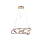 ΦΩΤΙΣΤΙΚΟ ΚΡΕΜΑΣΤΟ ΑΛΟΥΜΙΝΙO LED 38W 3000Lm 3000K 500x1200mm ΧΡΥΣΟ ARTE ILLUMINA SATURN - Image 2