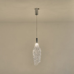 ΦΩΤΙΣΤΙΚΟ ΜΕΤΑΛΛΟ ΜΟΝΟΦΩΤΟ 6.3W 648Lm 3000K Φ146x1774mm ΑΣΗΜΙ ARTE ILLUMINA PERFORATO - Image 3