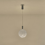 ΦΩΤΙΣΤΙΚΟ ΜΕΤΑΛΛΟ ΜΟΝΟΦΩΤΟ ΟΒΑΛ LED 6.3W 648Lm 3000K Φ250x1388mm AΣΗΜΙ ARTE ILLUMINA PERFORATO - Image 3