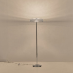 ΦΩΤΙΣΤΙΚΟ ΕΠΙΔΑΠΕΔΙΟ ΜΕΤΑΛΛIKO LED 10W 1080Lm 3000K Φ350x1350mm ΑΣΗΜΙ ARTE ILLUMINA PERFORATO - Image 3