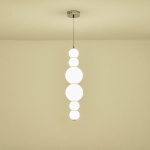 ΦΩΤΙΣΤΙΚΟ ΚΡΕΜΑΣΤΟ AΛΟΥΜΙΝΙΟ 24W 2800Lm 3000K Φ175x2262mm ΛΕΥΚΟ ARTE ILLUMINA BLOSSOM - Image 3