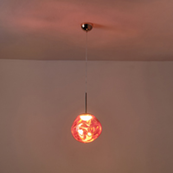 ΦΩΤΙΣΤΙΚΟ ΚΡΕΜΑΣΤΟ ΣΤΡΟΓΓΥΛΟ LED 6W 360Lm 3000K Φ300mm ΡΟΖ ΧΡΥΣΟ ARTE ILLUMINA PICADILLY - Image 3