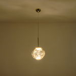 ΦΩΤΙΣΤΙΚΟ ΚΡΕΜΑΣΤΟ ΣΤΡΟΓΓΥΛΟ LED 6W 360Lm 3000K Φ30 ΧΡΥΣΟ ARTE ILLUMINA PICADILLY - Image 3