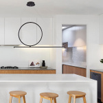 ΦΩΤΙΣΤΙΚΟ ΚΡΕΜΑΣΤΟ LED 32W 100X50X150 ΛΕΥΚΟ-ΜΑΥΡΟ ARTE ILLUMINA - Image 2