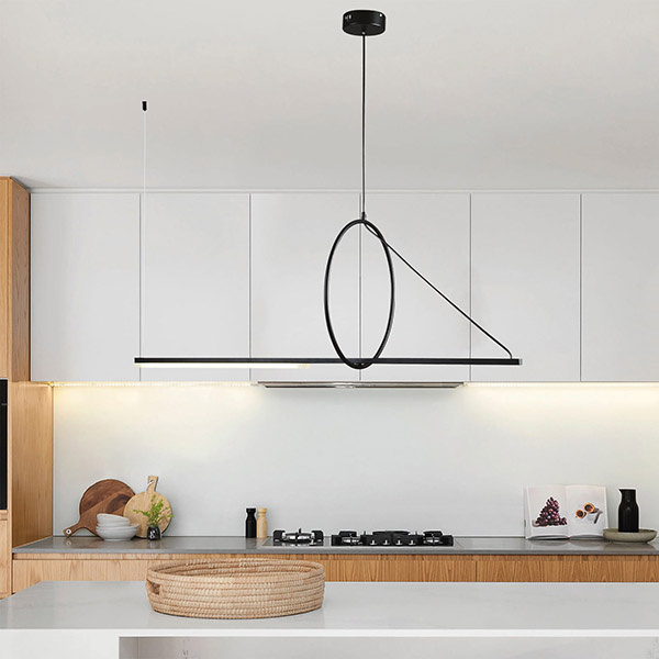 ΦΩΤΙΣΤΙΚΟ ΚΡΕΜΑΣΤΟ LED 15W 120X45 ΜΑΥΡΟ ARTE ILLUMINA - Image 2