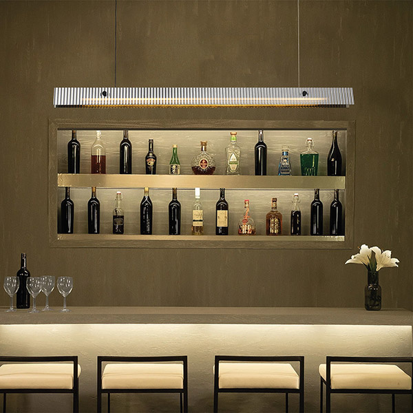 ΦΩΤΙΣΤΙΚΟ ΚΡΕΜΑΣΤΟ ΓΡΑΜΜΙΚΟ ΜΟΝΟΦΩΤΟ LED 25W  L120*W5.6*H7CM 3 CCT ΜΑΥΡΟ ARTE ILLUMINA - Image 2