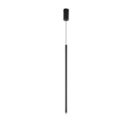 ΦΩΤΙΣΤΙΚΟ ΚΡΕΜΑΣΤΟ ΑΛΟΥΜΙΝΙΟ LED 3W 210Lm 3000K Φ50X1200mm ΜΑΥΡΟ ARTE ILLUMINA CASCADE - Image 2