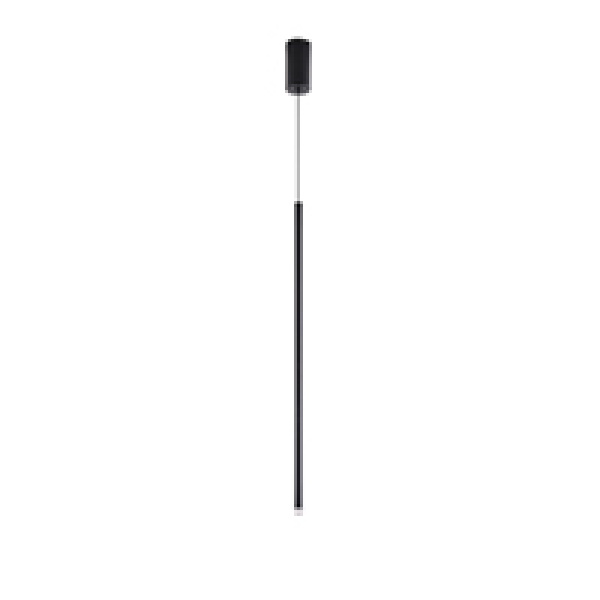 ΦΩΤΙΣΤΙΚΟ ΚΡΕΜΑΣΤΟ ΑΛΟΥΜΙΝΙΟ LED 3W 210Lm 3000K Φ50X1200mm ΜΑΥΡΟ ARTE ILLUMINA CASCADE - Image 2