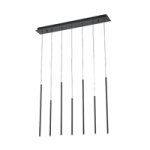 ΦΩΤΙΣΤΙΚΟ ΚΡΕΜΑΣΤΟ ΑΛΟΥΜΙΝΙΟ LED 14W 980Lm 3000K 940X1500X130mm ΜΑΥΡΟ ARTE ILLUMINA CASCADE - Image 2